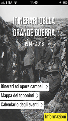 mobile app - Grande Guerra